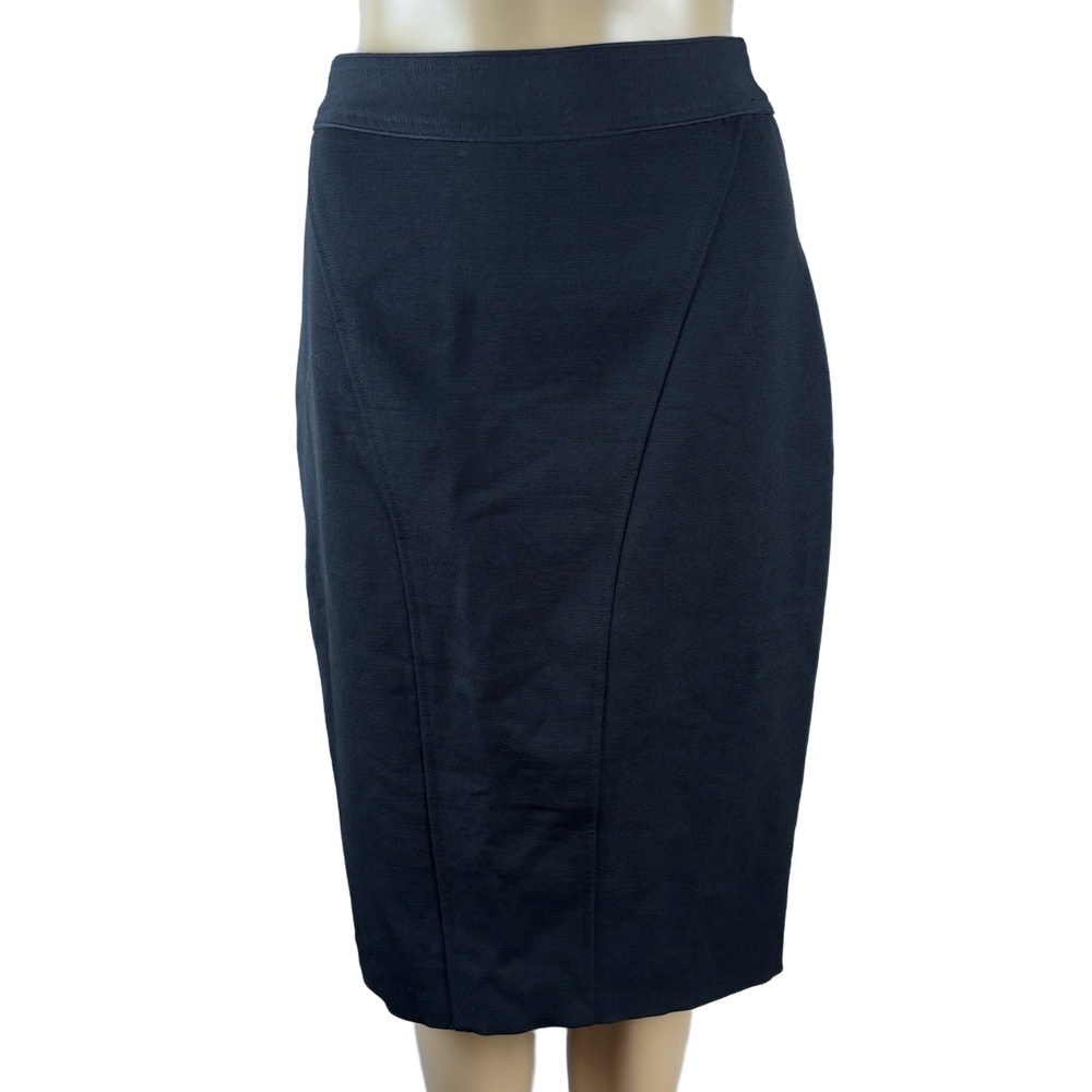 Zac Posen Black Silk Blend Pencil Skirt Women’s Size 4 | Classic Elegant Career